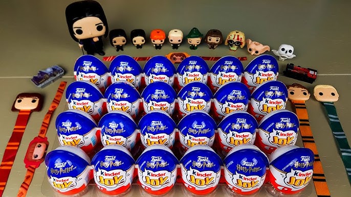 Unboxing Harry Potter Kinder Joy, New Satisfying ASMR Video, Chocolate  Candy Opening ASMR