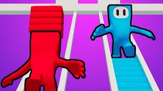 Bridge Race Online (by Garawell Games) IOS Gameplay Video (HD) screenshot 4