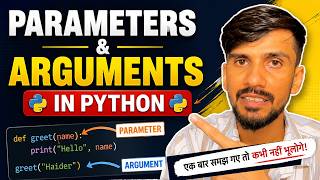 Python Function Parameters vs Arguments Explained 🔥 | Complete Tutorial with Best Examples