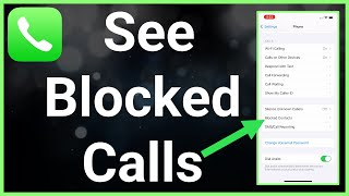 Top 20+ how to see blocked numbers on iphone