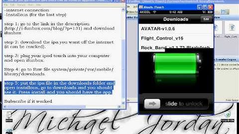 How to ssh apps into your ipod touch
