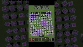 crystal #minecraft #gaming #crystal #satisfingminecraft #explosion