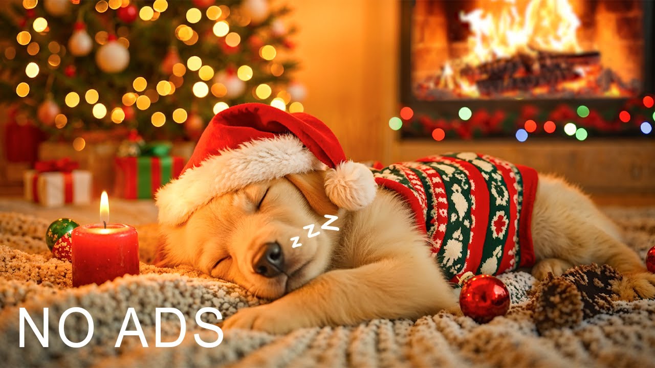 24 часа расслабляющей музыки🐶🎅Музыка для глубокого сна щенков🐶🎵Музыка для снятия тре #музыкадлясобак