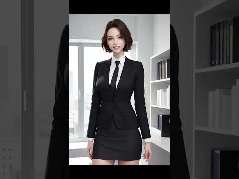 AI girl. Office look. (AI beauty, Stable Diffusion)