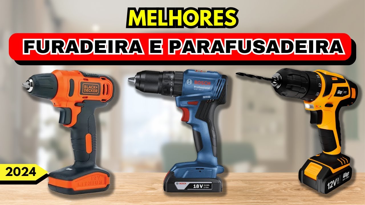 Melhores FURADEIRA PARAFUSADEIRA | PARAFUSADEIRA FURADEIRA com Impacto ...