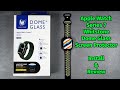Apple Watch Series 7 Whitestone Dome Glass Screen Protector - Install & Review