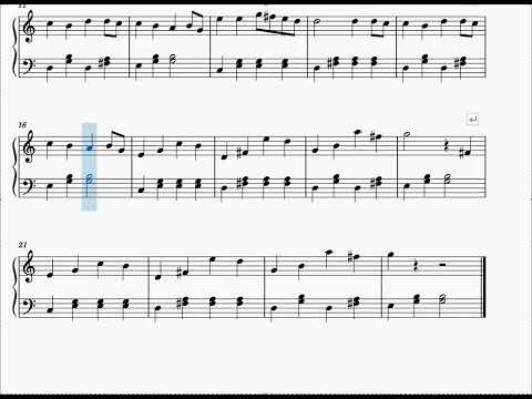 Golden 다장조 C Major (바이엘1권쉬움) - 헌트릭스(huntrix)