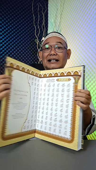 Kirain Becanda, Untung Aja Ketemu Al Qur'an Jumbo Ini