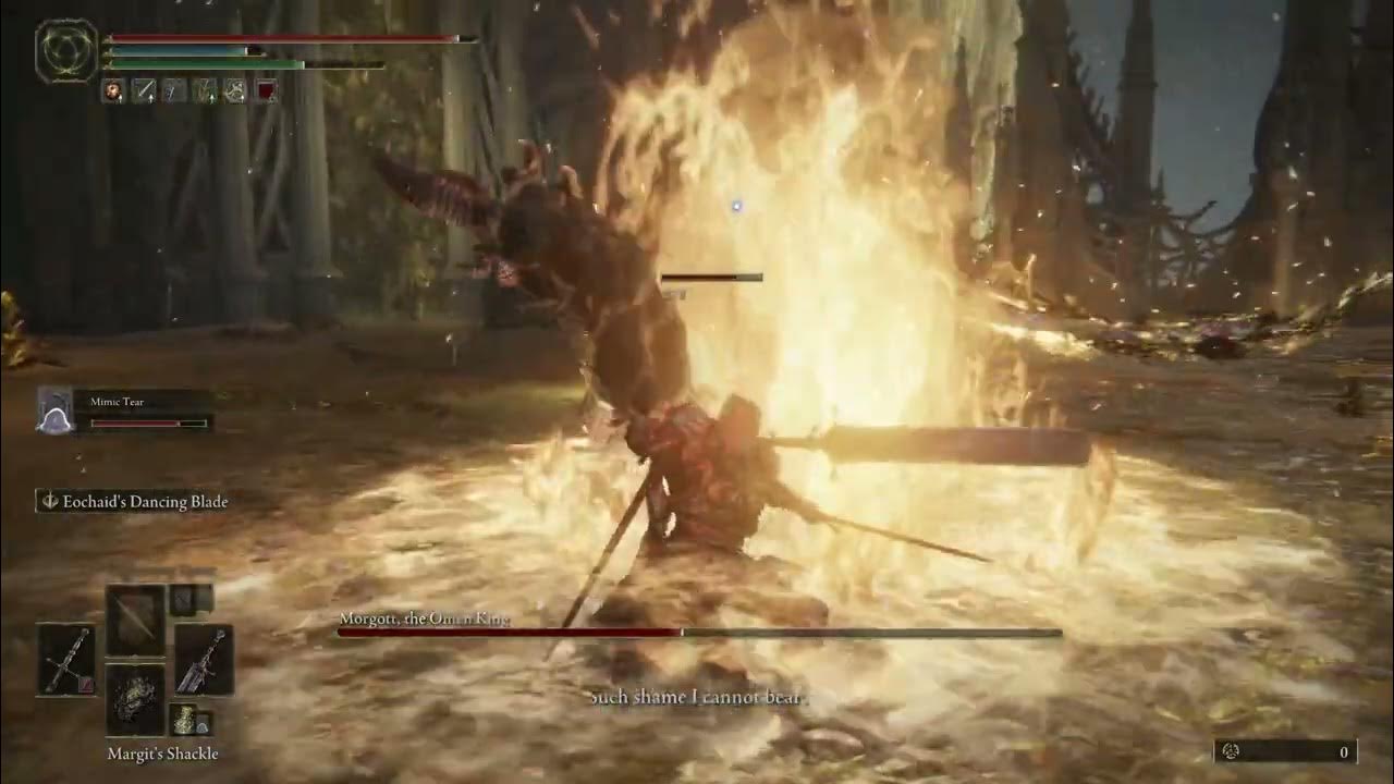 Elden Ring Trying Margit's Shackle on YouTube