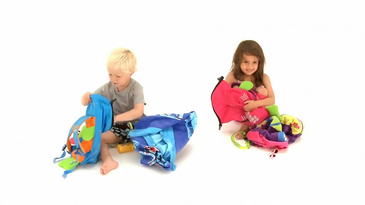 Trunki | Детские водонепроницаемые рюкзаки - YouTube