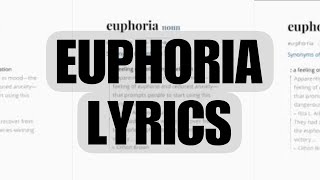 Euphoria - Kendrick Lamar - Lyrics