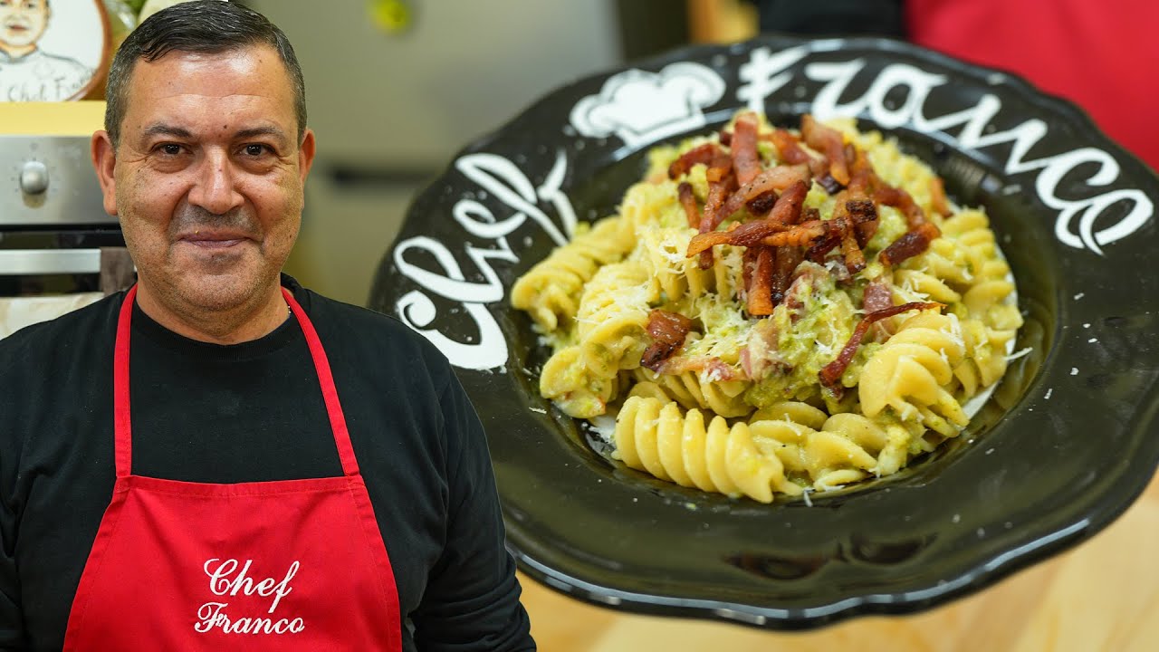 PASTA BROCCOLI e GUANCIALE - Ricetta SUPER SFIZIOSA e GUSTOSA