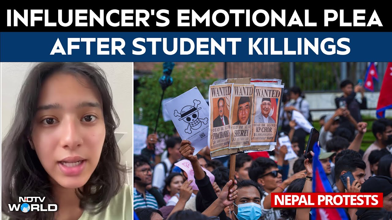 Nepal Protests News | "Stand With Nepal": Nepal Influencer's Emotional Plea After Student Killings