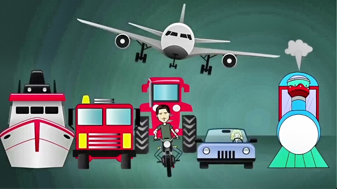 La Canción de los Transportes - Super Divertido