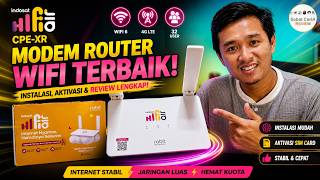 GILA! Modem Rabit CPE-XR Ini Bisa Ganti WiFi Rumah? Review, Instalasi + Aktivasi HiFi Air!