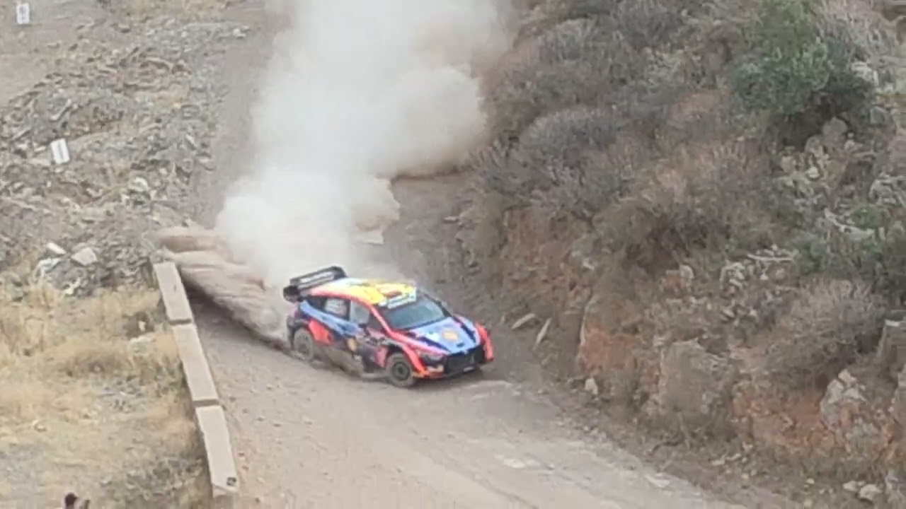 Acropolis Rally 2022 Dani Sordo Hyundai S.S Vauxites