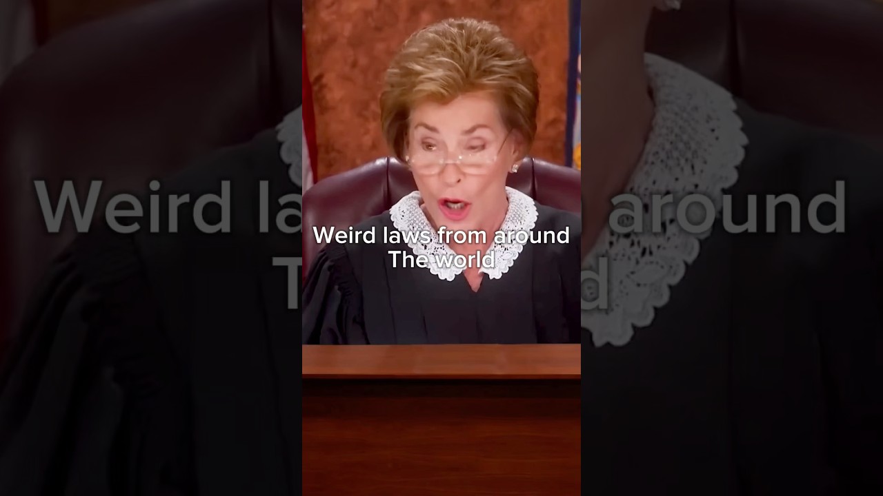 Unusual laws from around the world￼