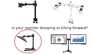 How to fix the sagging monitor problem on MDM11S MDM12D MDM12Q MMS10S MMS10D LCD arm stand
