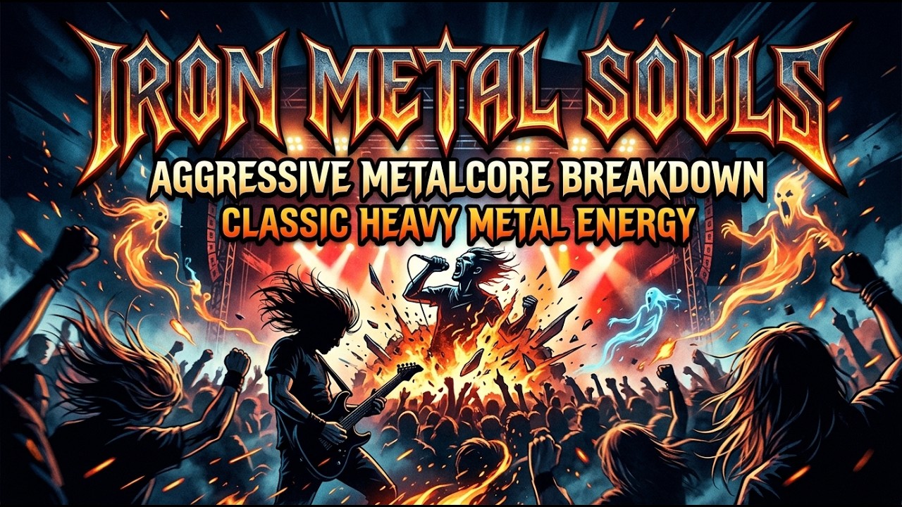 Iron Metal Souls 🎸 Aggressive Metalcore Breakdown 🔥 Classic Heavy Metal ...