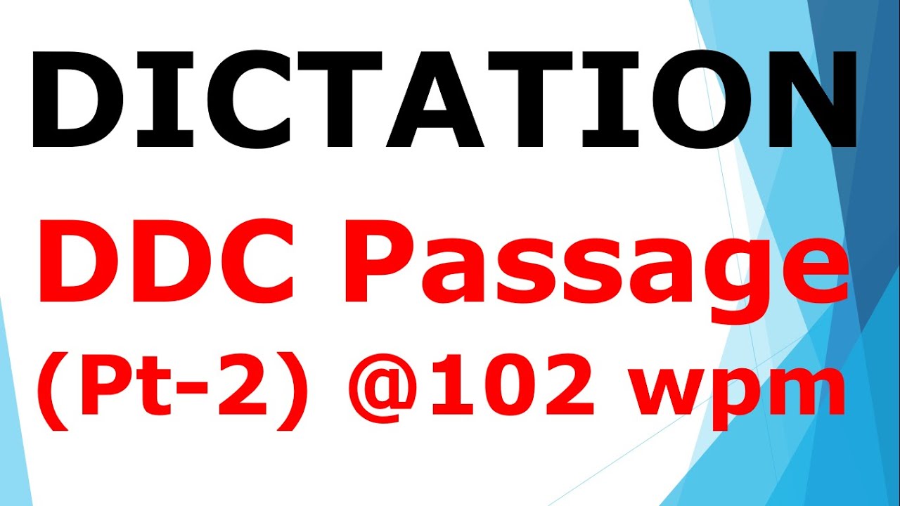 #DDCPassage