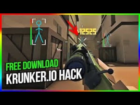 I used hacks in krunker.io