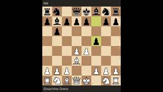 Best Short Games in Chess History 158 gioachino greco nn