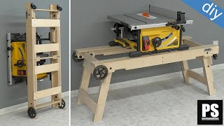 DIY Portable Table Saw Stand  Pt. 1