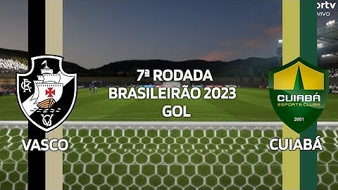 Gol - Vasco 1 x 0 Cuiabá - Brasileirão - 01/10/2023