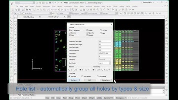 ACAMAdim - Hole list creation