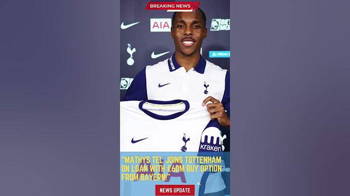 Mathys Tel Joins Tottenham on Loan with €60m Buy Option from Bayern!#footballunbound #FootballUpdate