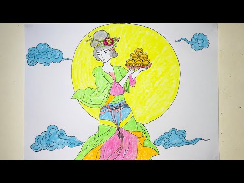 Video VẼ TRANH TẾT TRUNG THU | VẼ TRANH CHỊ HẰNG NGA - youtube