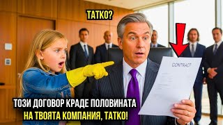 картинка: „ЩЕ ТИ ОТКРАДНАТ ПОЛОВИНАТА, ТАТКО!“ ИЗВИКА ДЪЩЕРЯТА НА ЧИСТАЧКАТА НА МИЛИОНЕРА НА СРЕЩАТА