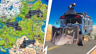 OU TROUVER LES BUS DE COMBATS BLINDE SUR LA MAP SAISON 2 ! (FORTNITE NEWS)