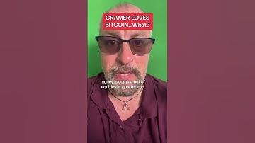 Has Jim Cramer Turned Bullish On Bitcoin?  #shorts
