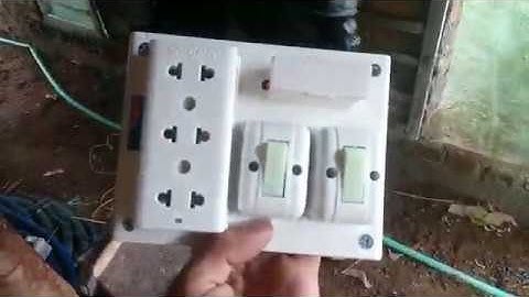 Hướng dẫn kéo dây lắp đặt công tắc ổ cắm đơn giản nhất