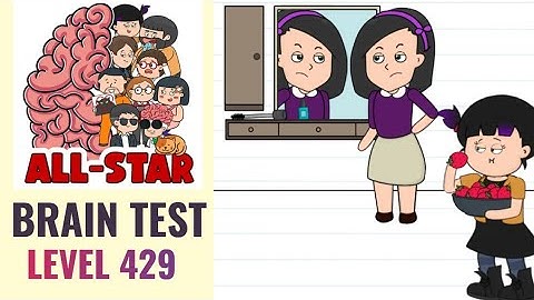 Brain Test All Star Level 429 | The girl in purple wants to do her lip and eyelash makeups |