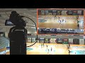 Basketball filmed with the pix4team automatic camera