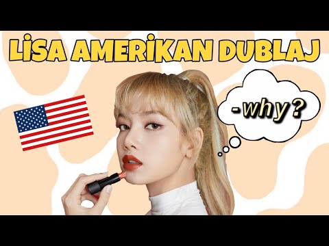 BLACKPINK LİSA AMERİKAN DUBLAJ! (JENNİFER PİLİÇ MAKYAJI)