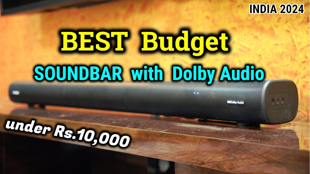BEST Soundbar under Rs.10000 with DOLBY Audio in INDIA 2024 Blaupunkt