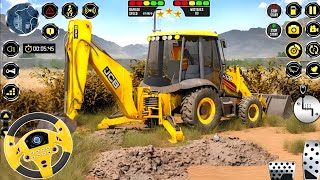 City Construction JCB Excavator 3D | Heavy Crane Driving Simulator Game | Android Gameplay screenshot 3