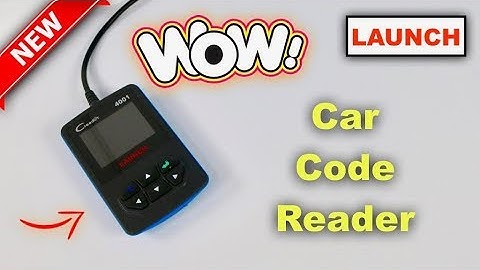 LAUNCH  ❤️   Car Code Reader CREADER 4001 - Review    ✅