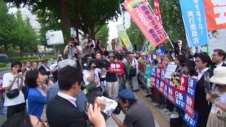 2015年5月28日「戦争法案反対国会前集会」第2回