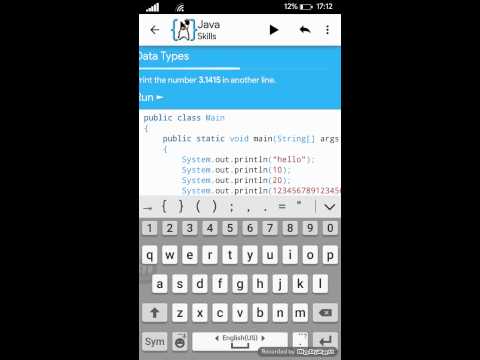 AIDE IDE lessons (java) ep3