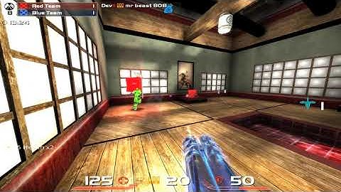 QL CTF Simple Rule Japanese Castles Quad and Flag pick up, easy cap.