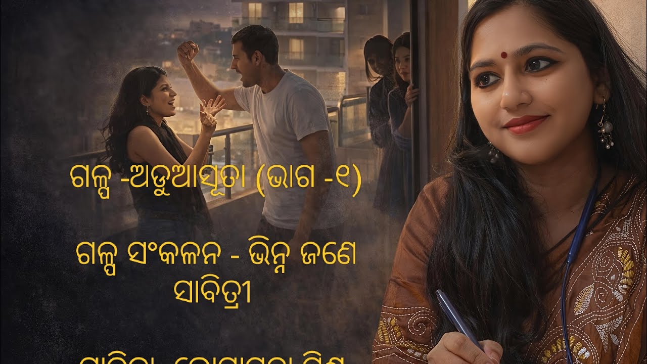 ଗଳ୍ପ - ଅଡୁଆସୂତା ଗାଳ୍ପିକା - ଲୋପାମୁଦ୍ରା ମିଶ୍ର ❤️❤️