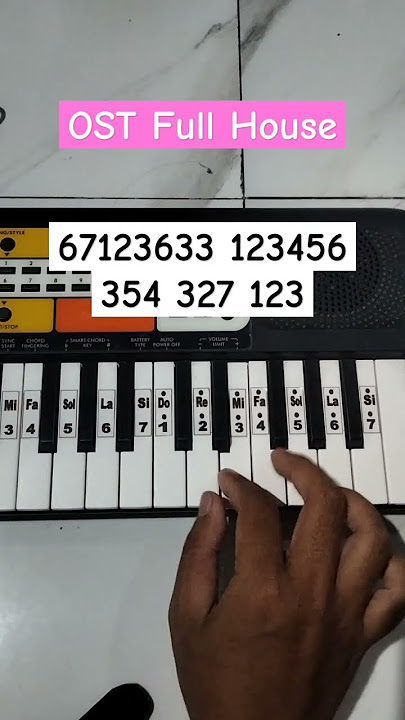 OST Full House Piano Tutorial