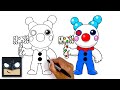 How To Draw Roblox Clown | Step by Step
