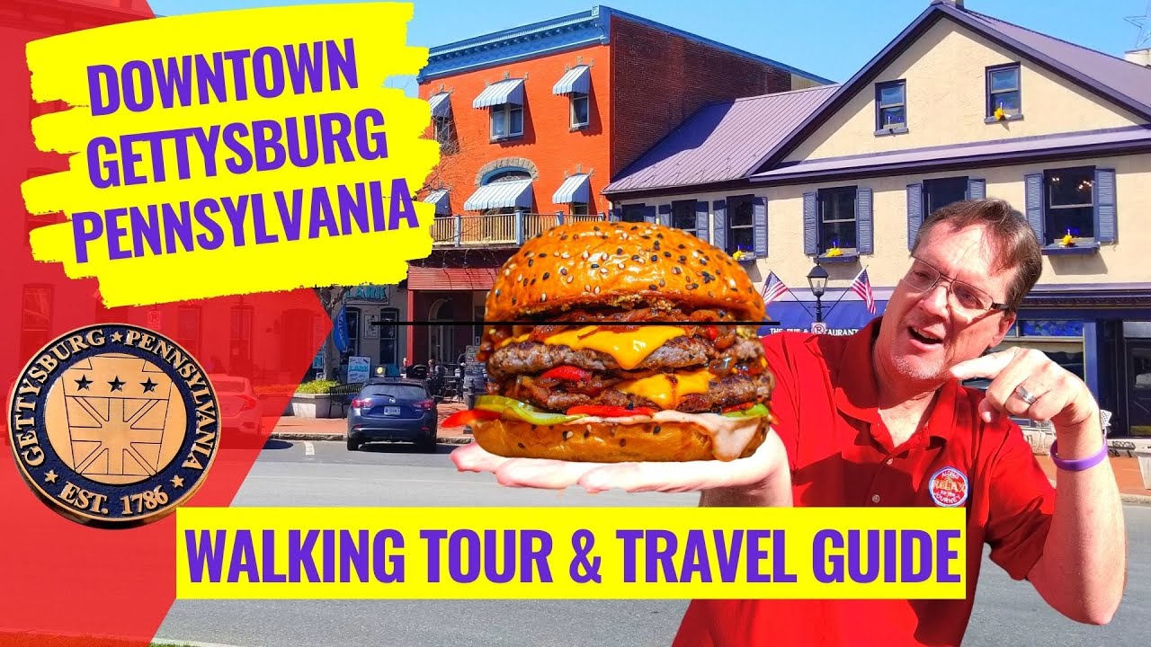 Downtown Gettysburg Pennsylvania - Walking Tour - Best Things to See and Do in Gettysburg, PA
