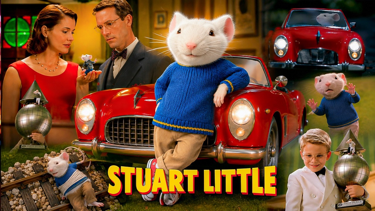 Stuart Little | Best Family Adventure Movie | Michael J. Fox, Geena Davis, Hugh Laurie | Full HD |