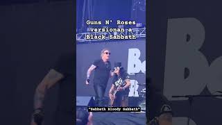 Guns N Roses versionó Sabbath Bloody Sabbath de Black Sabbath